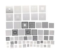 BGA Reballing Pochoirs 304 Kit de gabarit de filet de retouche universel en acier inoxydable 60 pièces pour la réparation de puces informatiques ordinateurs portables ordinateurs