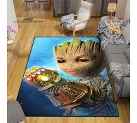 BGAFAG Groot Super Hero Tapis pour La Maison Salon Chambre Grand Tapis Doux Chambre d'enfants Anime Décoration E7694 120X160Cm