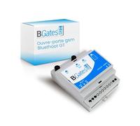 BGATES - Ouvre-portail Connecté avec Bluetooth GSM BGates GT - Interrupteur Connecté Maison - Télécommande Universelle Portail et Garage - Ouvre Portail Connecté avec App iOS/Android, GSM ou Bluetooth