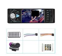 BGAZA Car Radio 1Din stéréo MP5 MP3 Bluetooth Radio FM USB AUTORADIO 4,1 Pouces Prise en Charge de la Vue arrière Mirrolink Contrôle du Volant(with Remote Control)