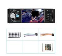 BGAZA Car Radio 1Din stéréo MP5 MP3 Bluetooth Radio FM USB AUTORADIO 4,1 Pouces Prise en Charge de la Vue arrière Mirrolink Contrôle du Volant(Car Radio Only)