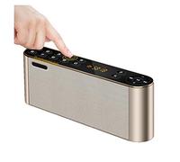 BGAZA Cool Vintage Classique Haut-Parleur Bluetooth Construire Lecteur Mp3 Radio Card Reader Ecran LCD for téléphone Mobile Computer Tablet