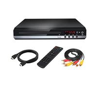 BGAZA DVD Player Region Free UHD 1080P Compact CD Player for Home DVD CD VCD Discs Player
