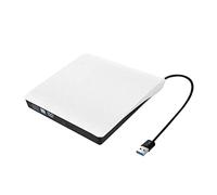 BGAZA for Ordinateur Portable PC USB 3.0 Mince Externe DVD RW CD Entraîneur Drive Drive Drive Lecteur Lecteur Optique
