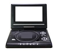 BGAZA Portable DVD écran du Lecteur W/AV Câble la télé Soutien projecteur Fonction USB/SD