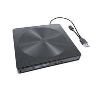 BGAZA Portable Ultra Slim CD DVD ROM Écrivain DVD ROM Lecteur de Portail DVD Externe CD DVD Conduire USB 3.0 USB Type c
