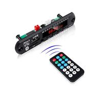 BGAZA Stéréo de Radio-Radio Bluetooth Mp3 Module de Carton de décret du Joueur Adaptateur Audio du récepteur sans Fil 3,5 mm Aux-in FM u Disque Jouant(Normal Display)