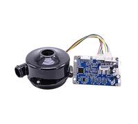 BGBVVV Ventilateur Soufflant 9250-12V 800LPM 24000rpm Brushless DC Ventilateur puissant Mini BLDC Ventilateur électrique centrifuge avec une pression de 7kPa(Fan and Controller)