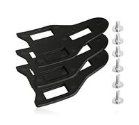 BGCCWJ Ensemble d'entretoises de vélo pour chaussures de vélo de route, cales à crampons pour pédales de vélo de route, patins d'entretoises pour Shimano Speed-SL & Look Keo, jeu de cales de vélo de