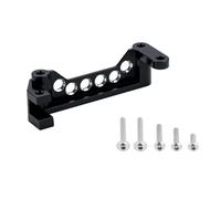 BGDIEAKIN Base de Tige de Traction de siège de Support de biellette d'essieu Avant en Aluminium for AX-ial 1/8 AXP8 for la Mise à Niveau du Buggy for Gi-lamon Trail(Zwart)