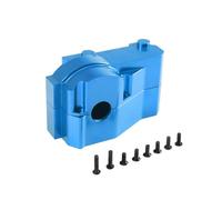 BGDIEAKIN Couvercle de boîte de Vitesses de Moteur en Alliage d'aluminium for Voitures for MJ-X Hyper GO 1/7 7303 7304 RC, pièces de Mise à Niveau et de Modification en métal(Blau)