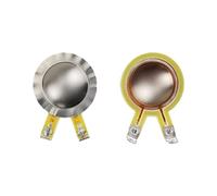 BGDIEAKIN Tweeter à Film Titane 25.5 cœurs, Accessoires Audio Professionnels, Bobine vocale avec Terminal, 2 pièces