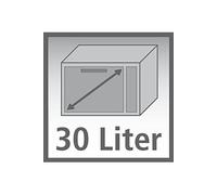 bge 1580 e micro-ondes grill comptoir 30l 1580w noir, acier inoxydable micro-onde