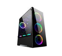 Bgears b-Voguish-RGB Comprend 6 ventilateurs ARGB 120 mm, 1 contrôleur de ventilateur 10 et 1 télécommande
