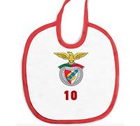 BgEurope Bavoir personnalisé Benfica (logo + monogramme (jusqu'à 3 lettres)
