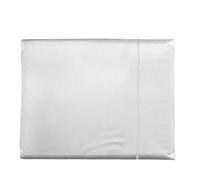 BgEurope Lot de 5 | 10 | 20 Hôtel Lit King Size Feuilles - Plat - avec Cordon - 50% Coton et 50% Polyester, Blanc, 280cm x 290cm (110" x 114")