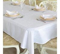 BGEUROPE Nappe - Antitache - Blanc - Réf. Lines - 150cm x 300cm