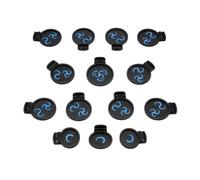 BGExpansions Bases de marqueurs de blessures pour Nemesis: Lockdown - 14 pièces | Bases de marqueurs pour Nemesis™: Lockdown | Design Multicolore pour Figurines extraterrestres et Support de Cadran