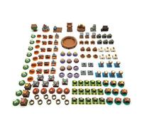 BGExpansions - Pack All in pour Root | 138 Pièces | Accessoires de Haute Qualité | Compatible avec Toutes Les Expansions | Améliorez Votre Expérience de Jeu de Société
