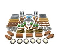 BGExpansions - Pack de décors Complet pour Le Seigneur des Anneaux : Voyages à Travers la Terre du Milieu | 77 pièces | Compatible avec Le Jeu de Base et Les Extensions Shadow Paths et Winds of War