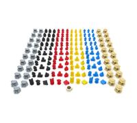 BGExpansions - Pack Premium Complet pour Ark Nova | 169 jetons 3D pour Le Jeu de Base | Animaux, enclos et bâtiments détaillés | Accessoires compatibles, faciles à saisir et en Couleur