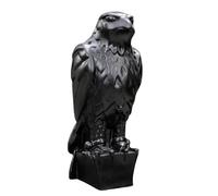 BGFAVCV 1 statue de faucon maltais - Décorations d'étagère - En résine noire - Réplique du faucon maltais - Réplique du film - Sculpture en résine faite à la main