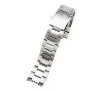 BGFFDSZ Bracelet de montre Casio Arc Interface for homme MTP1374/1375 MDV106 Swordfish en acier inoxydable, bracelet de rechange original à boucle déployante(Steel(LG))
