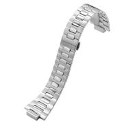 BGFFDSZ Bracelet de montre compatible avec Patek Philippe Nautilus 5711/5726, bracelet de montre en acier fin, convexe mâle, accessoires de montre en acier inoxydable, 25 mm(Silver)