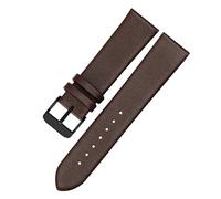 BGFFDSZ Bracelet de montre en cuir ultra-résistant, compatible avec les montres Huawei DW CK Tissot Casio, for tous les bracelets de montre, accessoires de bracelet souple(Brown black clasp,14mm)
