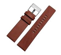 BGFFDSZ Bracelet de montre en cuir véritable compatible avec Diesel DZ7311 DZ7332 DZ7314 DZ1405 DZ4323, noir et marron, 22 mm, 24 mm, 26 mm, 28 mm, 30 mm(Black Gray,24mm)