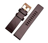 BGFFDSZ Bracelet de montre en cuir véritable compatible avec Diesel DZ7311 DZ7332 DZ7314 DZ1405 DZ4323, noir et marron, 22 mm, 24 mm, 26 mm, 28 mm, 30 mm(Antique Black,24mm)