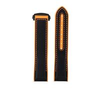 BGFFDSZ Bracelet de montre en nylon et silicone compatible avec Omega Seamaster 300 Observatory Ocean Universe 600 Quarter Orange 20 mm 21 mm 22 mm(Blue Light Blue,22mm)