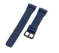 BGFFDSZ Bracelet de montre en résine TPU à dégagement rapide, noir, bleu, vert, blanc, compatible avec la montre Casio G-Shock octogonale Oak GM-S2100 for femme, modèle 16 mm(Dark Blue(MS)-BK-K5)