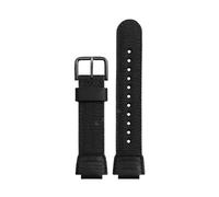 BGFFDSZ Bracelet de montre en toile de nylon étanche, compatible avec les modèles Casio AE1200, AE-1200WHB, F-91w, AQ-230, A158, A159, MCW200, 18 mm(Black-black)
