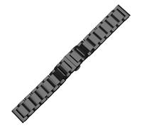 BGFFDSZ Bracelet de montre papillon incurvé en acier inoxydable 18 mm, 20 mm, 22 mm, 24 mm, compatible avec Tissot, Ar-mani, Citizen, Seiko(A2 -Black,22mm)