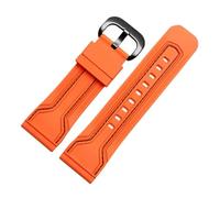 BGFFDSZ Bracelets de montre compatibles avec les bracelets de montre Sevenfriday en caoutchouc, étanches, P3C/02/SF-M3/04/P1B/01(Orange Black-Black)
