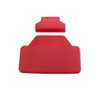 BGFFDSZ Compatible avec BMW R1200GS F800GS R 1200GS F 800GS Compatible avec ADV Moto Dossier Passager Arrière Topcase Ensemble Pad Sacoche Arrière Coffre Autocollant(Red)