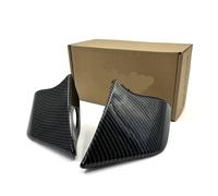 BGFFDSZ Compatible avec Honda CBR650R 2019-2023 2022 2021 2020 Accessoires de Moto Carénage d'aile Spoiler aérodynamique Avant Aileron Aile Dynamique(Carbon Fiber Pattern)