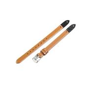 BGFFDSZ Compatible avec les bracelets de montre for femmes Fossil ES3745 ES3861 ES4026 ES3862 ES4340, petit bracelet de 8 mm, en cuir véritable(Light Brown,8mm-Rose gold Buckle)