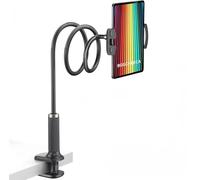 BGGCHEECA K-MT Support pour tablette et téléphone portable avec clip de fixation flexible et col de cygne compatible avec iPad, iPhone/Switch/Samsung Galaxy Tabs/Kindle Fire HD K-MT (Noir)