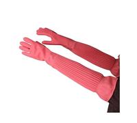 BGGIWY 58cm gants en caoutchouc vaisselle lavage ménage récurage répétable cuisine étanche longue réutilisable nettoyage gants en Latex