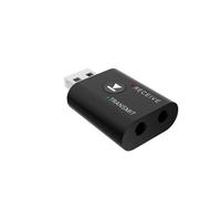 BGGQGG 2 IN1 USB adaptateur Bluetooth sans fil 5.0 adapté pour ordinateur TV ordinateur portable haut-parleurs écouteurs adaptateur Bluetooth - Type Black