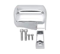 BGGZZG Moto Bouchon du réservoir de Frein Avant Maître-Cylindre Couverture/Fit for Yamaha/Fit for Dragstar V-Star DS XVS 400 650 950 1100 1300 (Color : Chrome)