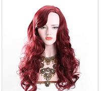 BGHJUE N Wigsynthetic Wigs For Women Wigs Can Be Cosplay Wigs I S A Wig Wine Red Long Curly Hair
