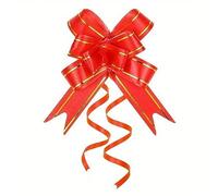 BGHYJKOL Noeuds Cadeau Emballage Packaging Bow 60/40/10PCS Colorful Party Birthday Mother's Day Halloween Decoration(60PCS,Red)