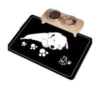 BGHYJKOL Tapis Gamelle Chat Tapis De Sol Imperméable Et Anti-Urine Spécialement Conçu for Les Animaux Compagnie, Idéal for Enclos Paniers for Chiens(Color2,40X60CM(1.3XA2FT)