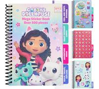 Bgiiik-Gommettes Autocollantes, Carnet Scrapbooking Avec 28 Feuilles D'autocollant 500+ Stickers Kawaii, Cadeau Fille