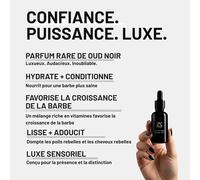 Bgiiik-Huile ? Barbe Black Oud Pour Homme Hydratante, Non Grasse, Favorise La Pousse Soin Naturel Essentiel, Flacon Compte-Gouttes 30ml