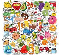 Bgiiik-Yexati Autocollants - Lot De 100 Stickers Kawaii Pour Autocollant Voiturescrapbooking, Ordinateur Portable, Valise, Guitare - Autocollants Décoratifs Pour Voyage Et Accessoires Personnalisable