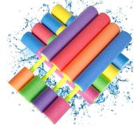 BGIUSQF 8 Pcs Pistolets à Eau pour Enfants, Pistolet a Eau Mousse, Les Pistolets à Eau, Pistolet a Eau Piscine, pour Party Piscine Plage Jardin Extérieur, 33 * 5 cm, Multicolore